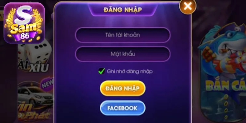 Đăng nhập tài khoản thực hiện giao dịch rút tiền