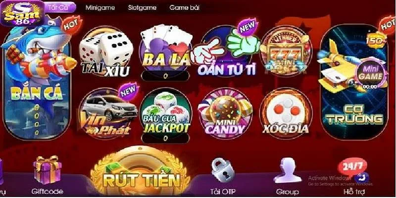 Hoàn tất thủ tục đăng ký, truy cập toàn bộ game online