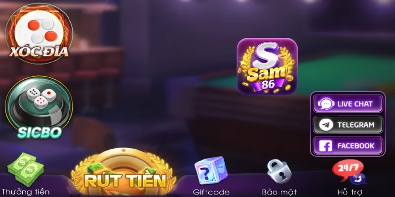 Liên hệ SAM86 hỗ trợ đa kênh, 24/7