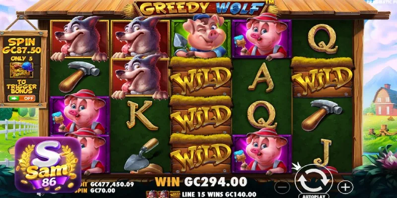 Biểu tượng Wild thường xuất hiện trong game slot